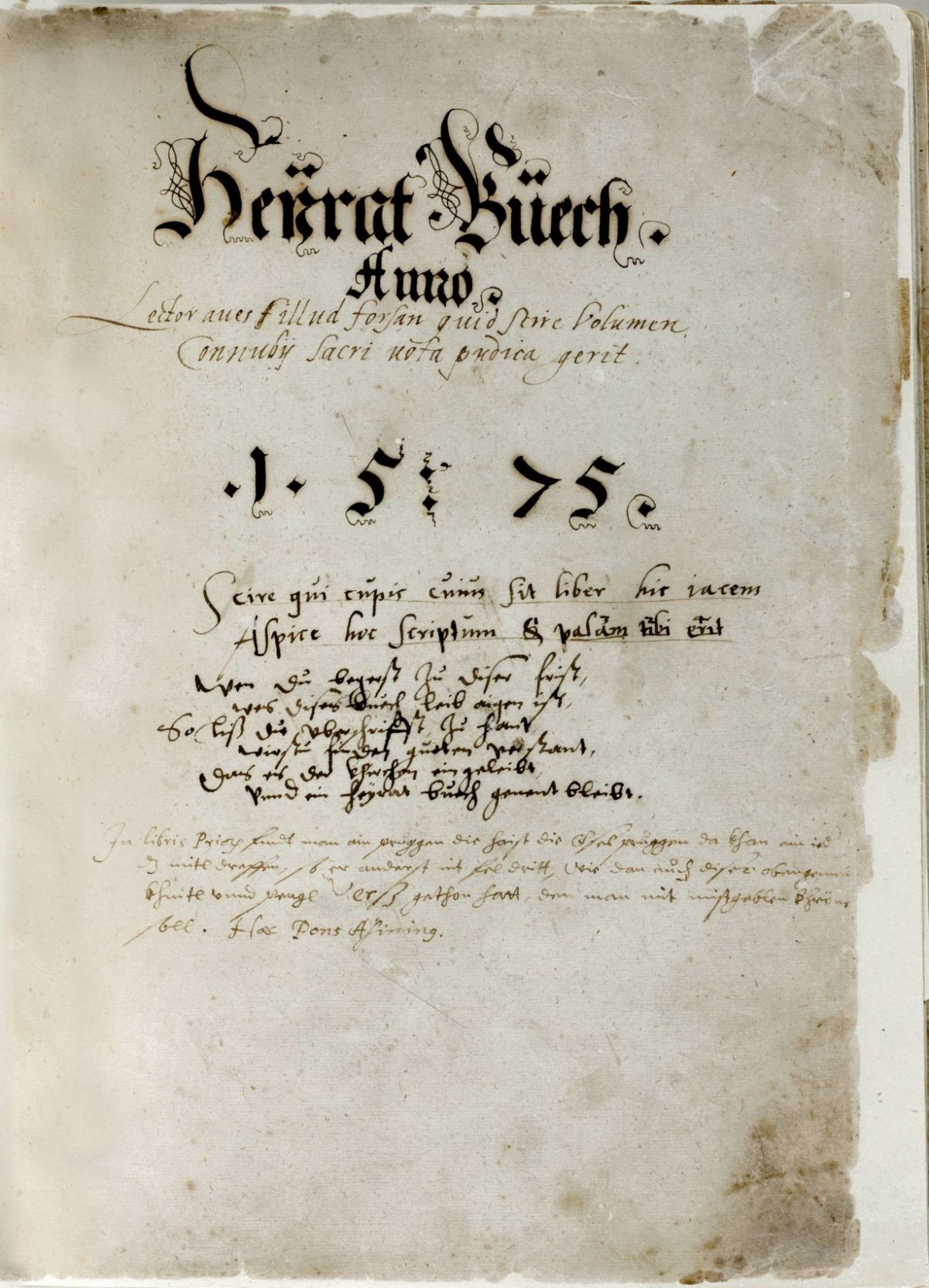 Das älteste Salzburger Matrikenbuch