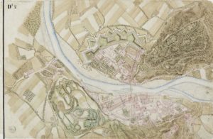 Mappe über die Brunnen und Canal-Leitungen zu und in der Stadt © Stadtarchiv Salzburg